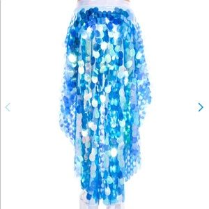 Iheartraves Sequin Goddess Skirt